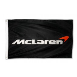 Car Flag 3x5 ft for Mclaren Racing F1 Large Decor Automotive Outdoor/Indoor Banner