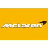 マクラーレンオレンジフラグ35x53インチ（90x135cm）高品質