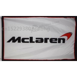 McLaren Flagge 90 * 150cm60 * 90cm Größe Polyster Banner Eine dekorative