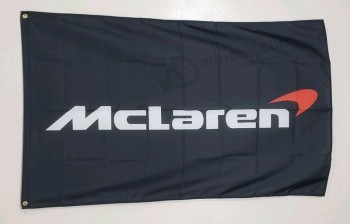 McLaren Banner 3x5 Ft Flag Garage Shop Wall Decor Formula 1 Racing Car Show