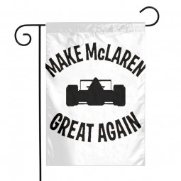 Make McLaren Great Again Polyester Garden Flag 12 X 18 Inches Decorative Yard Flag for Party Home Outdoor Decor