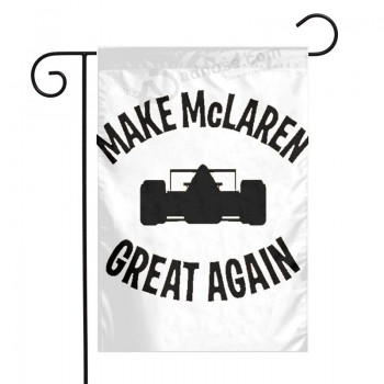 make mclaren great again polyester garden flag 12 X 18 inches decorative yard flag for party home outdoor decor
