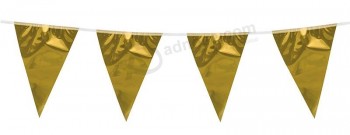 Boland 10 m galhardete metálico bunting party banner decoração acessórios suprimentos