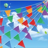 200 stks multicolor wimpel banner vlaggen, isperfect 250 Ft voor feestdecoraties, verjaardagen, festivals, kerstdecoraties
