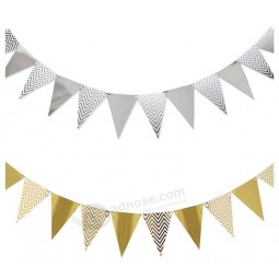 party decorations supply favors Kit party banner black gold Set