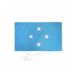 Fábrica original de buena calidad poliéster micronesia bandera del país