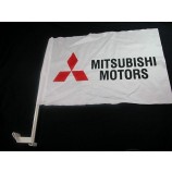 Mitsubishi Autofenster Flagge montiert Clip auf 12 