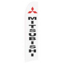 Mitsubishi Swooper Flag Feather Fly Knitted Polyester Decorative House