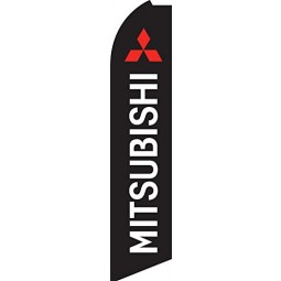 mitsubishi swooper solo bandera de plumas