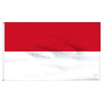 Custom high quality Monaco 3ft x 5ft Nylon Flag