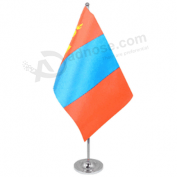 Mongolia national table flag Mongolia country desk flag