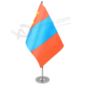 bandera de mesa nacional de mongolia bandera de escritorio de país de mongolia