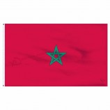 preço barato Todo o país bandeira nacional de marrocos