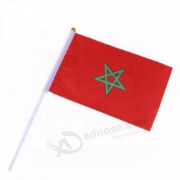Morocco Tunisia Algeria hand flag