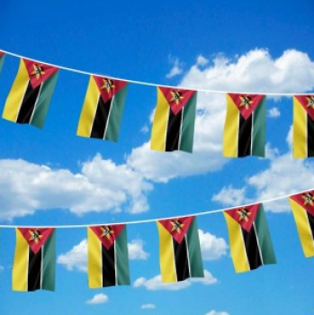 Sports Events Mozambique Polyester Country String Flag