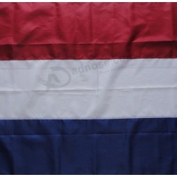 quality 210d nylon embroidered netherlands flag dutch national flag in customized sizes