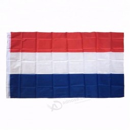 custom polyester red white blue flag netherlands flag