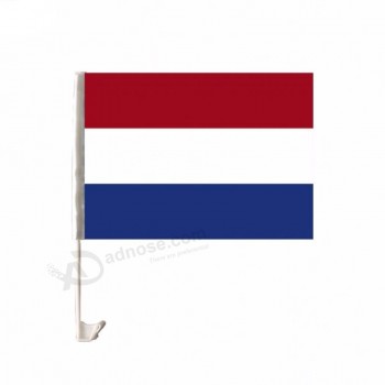 china factory supplier low price netherlands car window flag
