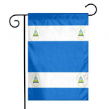 полиэстер Низкая цена Никарагуа национальный сад флаг на заказ