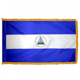 High quality Nicaragua tassel pennant flag custom