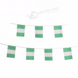 Decorative Polyester Nigeria Bunting Banner for Sale