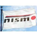 nismo flag banner 3x5 ft日本の日産モータースポーツカーレーシングホワイト