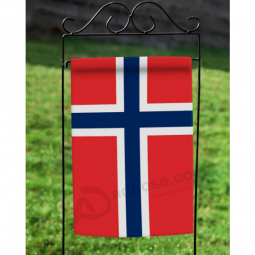 Wholesale Garden Yard Polyester Norwegian Flag