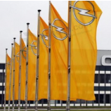 Opel Advertising Rectangle Pole Sign Banner Custom