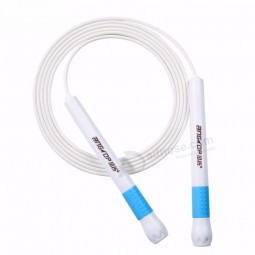 Custom jump rope with silicone plastic handle by jump rope manufacturers for skipping in physical education
