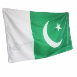 Flag of Pakistan polyester print 3*5ft Pakistan country flag manufacturer
