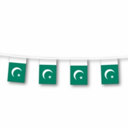 Sports Events Pakistan Polyester Country String Flag