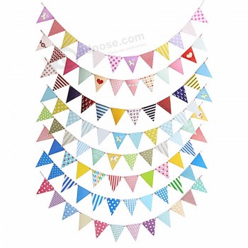 DIY Bridal Party Carnival Supplies Triangle Banner Buntings Wholesale
