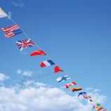 Popular decorative flag, triangle or rectangular shape of buntings