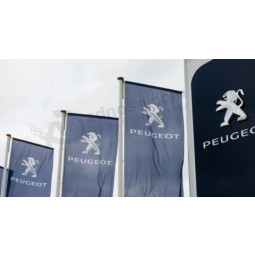 Flag suppliers wholesale custom high quality peugeot flag