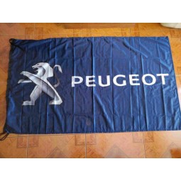 grote Peugeot nylon vlag 3 'X 5'