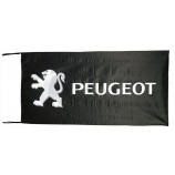 PEUGEOT FLAG BANNER 2.5 X 5 ft