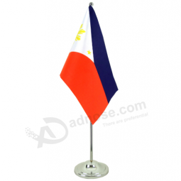 Factory direct sale office Philippines table top flag
