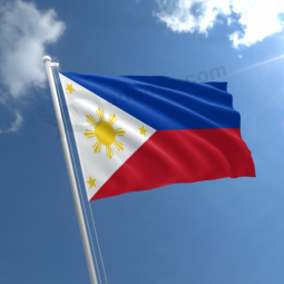 Philippines National Flag Banner cheering Philippines country flag