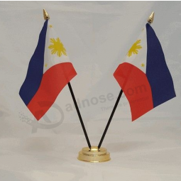 Hot selling Philippines table top flag pole stand sets