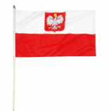 Small Size Polish Poland Country Hand Flag