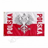 Polyester Fabric National Country Flag of Poland