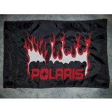 POLARIS FLAMES ATV Flag. Also great for Jeeps, Trikes, UTV's, bikes
