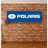 Polaris Vinyl Banner Garage Poster Workshop Adversting Flag with high quality