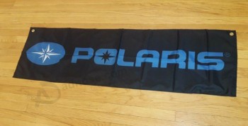 Polaris Flag Garage Man Cave ATV Indoor Outdoor Wall Banner 58X17 In