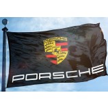 German Car Manufacturer Flag Banner Black High Performance Stuttgart 3x5 ft