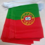 portugal promocional bandeira bunting poliéster portugal corda bandeira