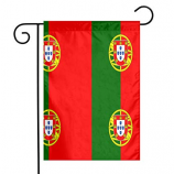 poliéster decorativo ao ar livre jardim decorativo portugal bandeira personalizada