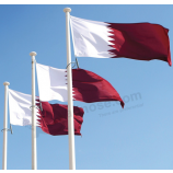 Qatar National Flag Banner Qatar Flag Polyester