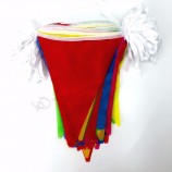 aangepaste polyester string vlag wereld vlag bunting