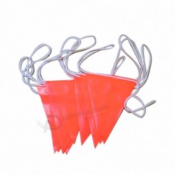 Quality Custom Holiday Furnishing Cheap Red Safety Bunting